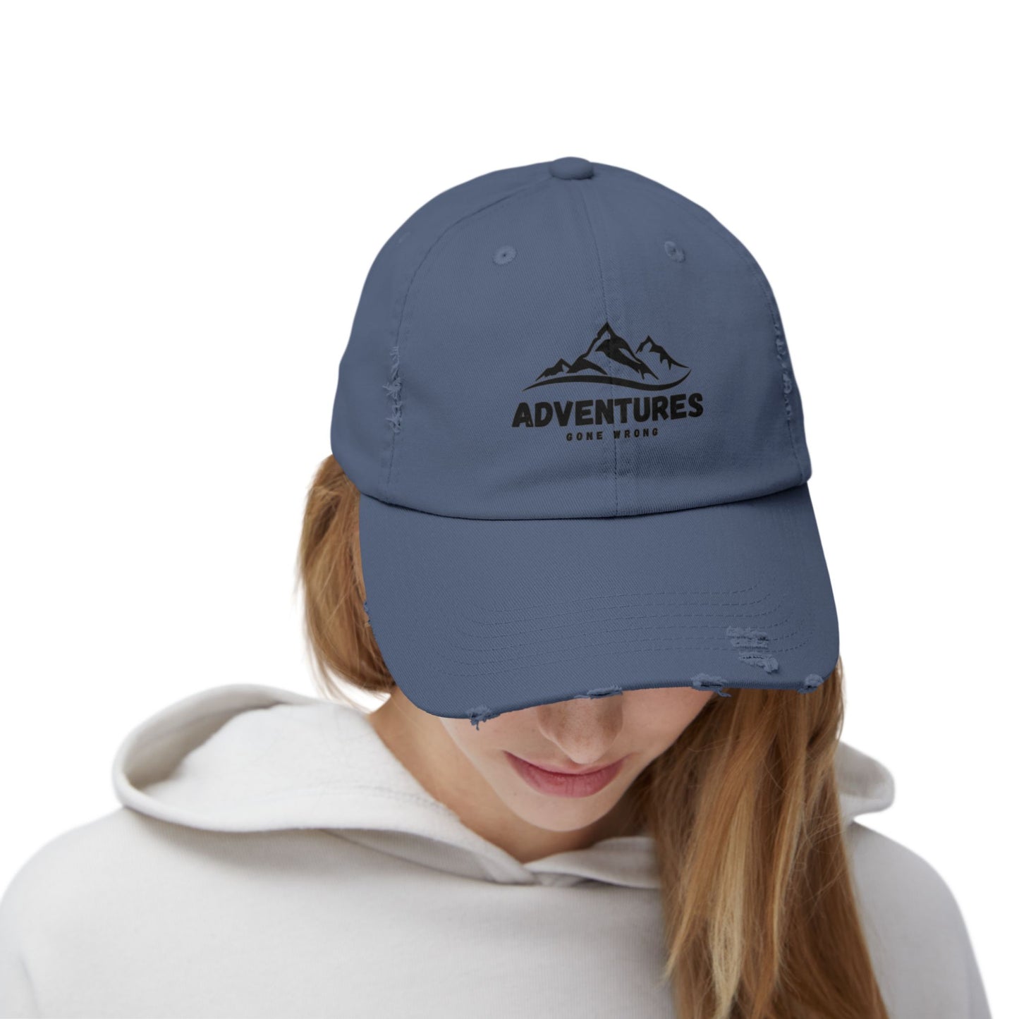 Distressed Hat for the Emotionally Distressed