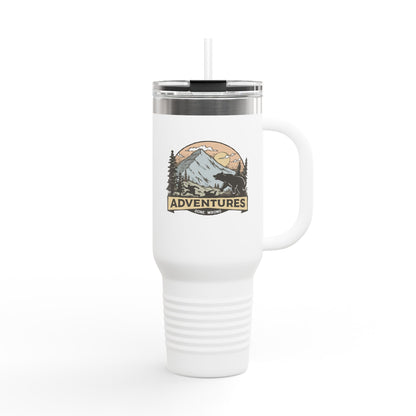 40oz Adventure Travel Mug – Spill-Proof & Insulated