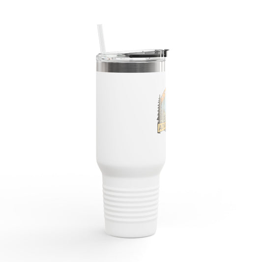 40oz Adventure Travel Mug – Spill-Proof & Insulated